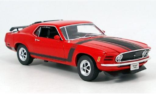 Modelauto Ford Mustang Boss rood 1970 1/18 Welly