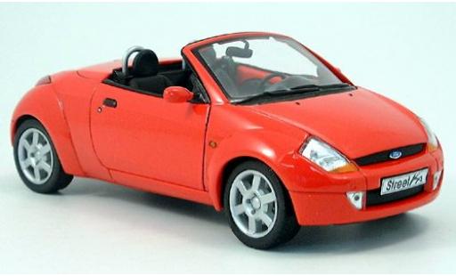 Modelauto Ford Street Ka Cabriolet rood 1/18 Welly