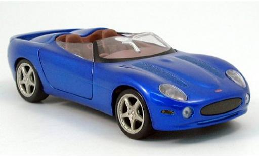 Modelauto Jaguar XK 180 met. blauw 2003 1/24 Welly