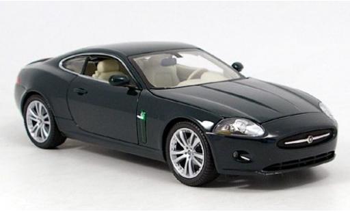 Modelauto Jaguar XK Base Coupe dkl.-groen 1/18 Welly