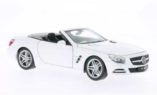 Modelauto Mercedes SL Base 500 (R231) wit 2012 1/24 Welly