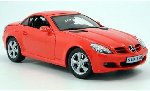 Modelauto Mercedes SLK Base gesloten rood 2004 1/18 Welly