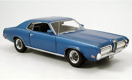 Modelauto Mercury Cougar Base RX7 blauw 1/18 Welly