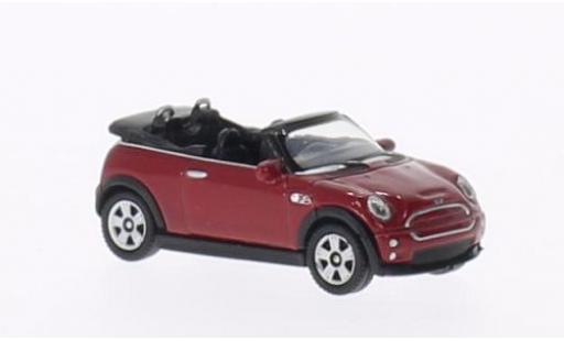 Modelauto Mini Cooper S Cabrio rood 1/87 Welly