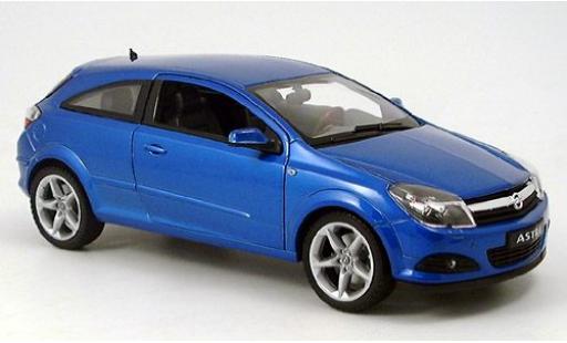 Modelauto Opel Astra GTC met.-blauw 2005 1/18 Welly