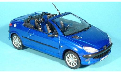 Modelauto Peugeot 206 CC Cabriolet open (ohne Farbangabe) 1/24 Welly