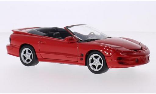 Modelauto Pontiac Firebird 2001 Cabriolet rood 1/24 Welly