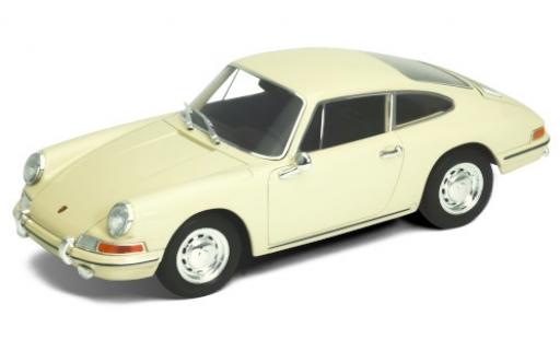 Modelauto Porsche 911 Base beige 1964 1/24 Welly