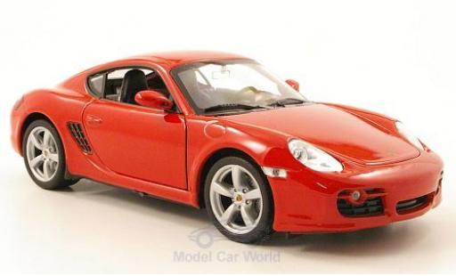 Modelauto Porsche 718 S rood 1/24 Welly