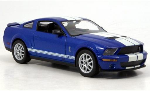 Modelauto Shelby Cobra GT500 GT 500 blauw 1/24 Welly