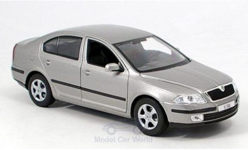 Modelauto Skoda Octavia Livree Flotte grijs Avia 1/24 Welly