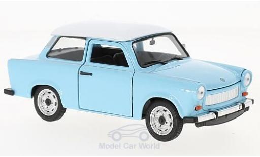 Modelauto Trabant 601 Base blauw/wit 1/24 Welly