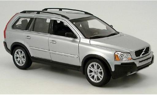 Modelauto Volvo XC Base 90 grijs 2003 1/18 Welly