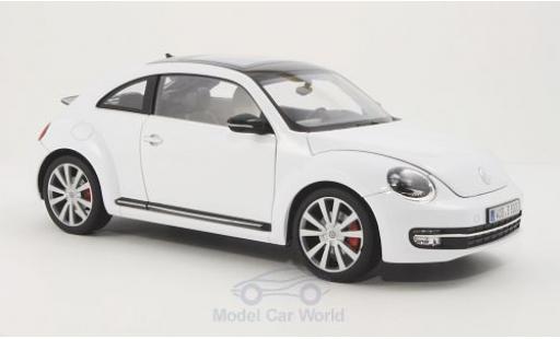 Modelauto Volkswagen Beetle Base wit 2012 1/18 Welly