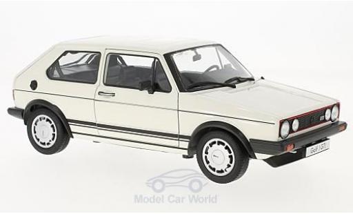Modelauto Volkswagen Golf GTI I wit 1982 1/18 Welly