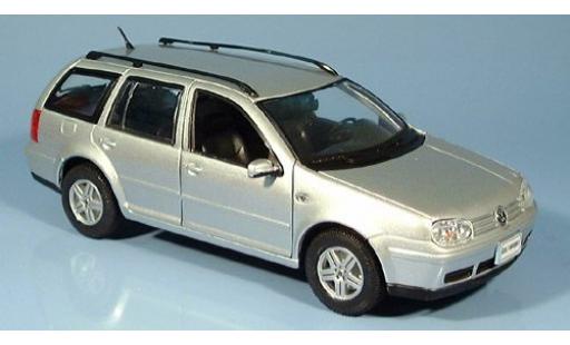 Modelauto Volkswagen Golf Variant grijs 2001 1/24 Welly