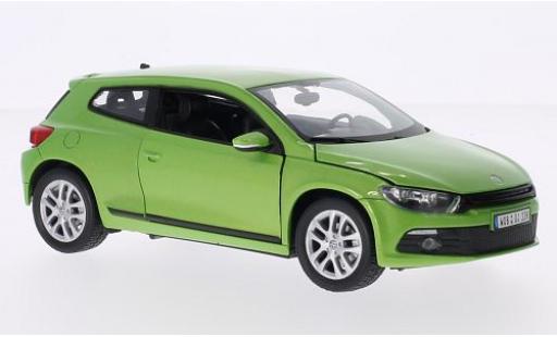 Modelauto Volkswagen Scirocco Base III metallic groen 1/24 Welly