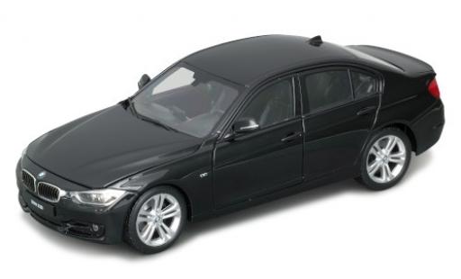 Modelauto Bmw 335 coupe i zwart 1/18 Welly