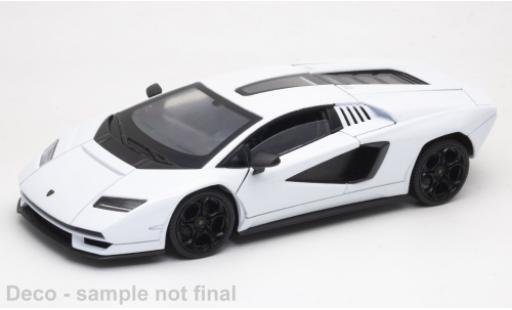 Modelauto Lamborghini Countach LPI 800-4 wit 1/24 Welly