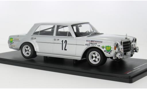 Modelauto Mercedes 300 6.8 SEL AMG Paul Ricard 1971 #12 1/18 Werk83