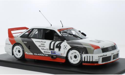 Modelauto Audi 90 course IMSA GTO No.04 IMSA 500 Km Miller haut Life 1989 1/18 Werk83