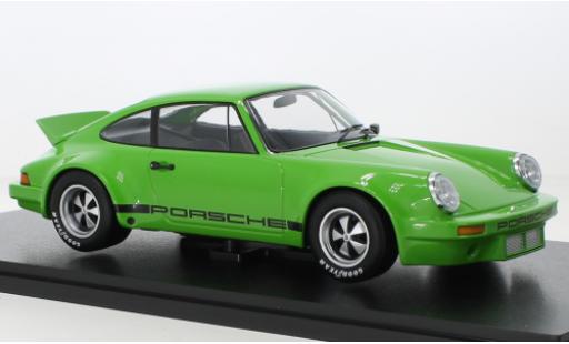 Modelauto Porsche 911 RSR Carrera 3.0 groen 1/18 Werk83