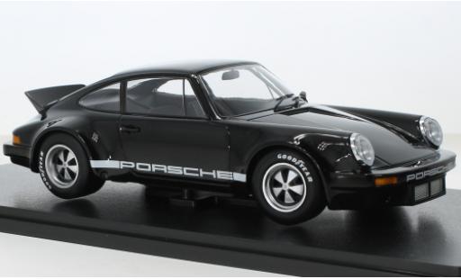Modelauto Porsche 911 RSR Carrera 3.0 zwart 1/18 Werk83