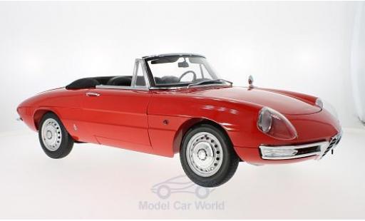 Modelauto Alfa Romeo Spider Duetto 1600 Duetto Spider rood 1966 ca 52cm lang 25cm breit zonder Vitrine 1/18 WhiteBox