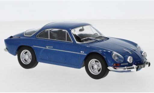 Modelauto Alpine A110 rallye Renault 1300 metallic blauw 1971 1/24 WhiteBox