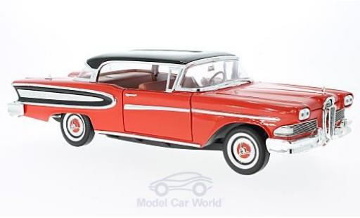 Modelauto Ford Edsel Citation rood/zwart 1960 1/18 WhiteBox