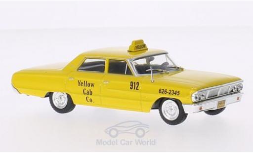 Modelauto Ford Galaxie 500 New York Taxi 1967 1/43 WhiteBox