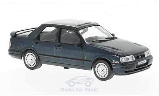Modelauto Ford Sierra Cosworth metallic grijs 1990 1/43 WhiteBox