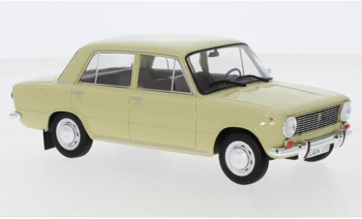 Modelauto Lada 1200 Base geel 1/24 WhiteBox