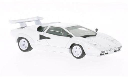 Modelauto Lamborghini Countach LP 400 LP400 S wit 1978 1/43 WhiteBox