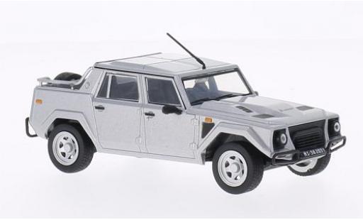 Modelauto Lamborghini LM LM002 002 grijs 1986 1/43 WhiteBox