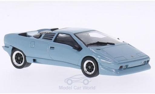Modelauto Lamborghini P132 Base Prototipo blauw 1986 1/43 WhiteBox