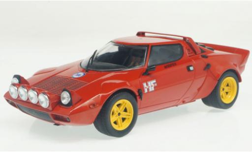Modelauto Lancia Stratos HF rood 1975 1/24 WhiteBox