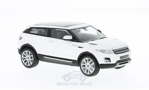Modelauto Land Rover Range Rover Coupe Evoque wit 2011 1/43 WhiteBox