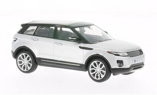 Modelauto Land Rover Range Rover 5 Portes Evoque grijs/zwart 2011 5- 1/43 WhiteBox