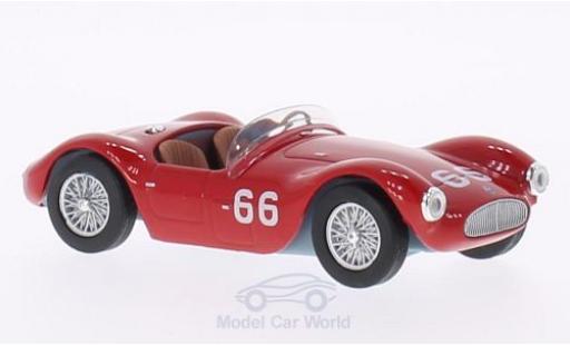 Modelauto Maserati A6 Base GCS No.66 Officine Alfieri Targa Florio 1953 J.M.Fangio/S.Mantovani 1/43 WhiteBox