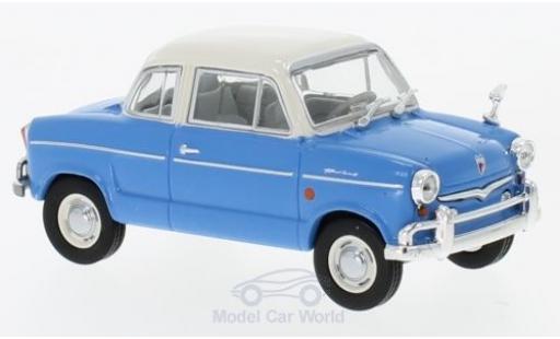 Modelauto NSU Prinz Prinz 30E blauw/wit 1959 1/43 WhiteBox