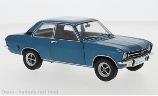 Modelauto Opel Ascona A SR A 1.9 blauw 1/24 WhiteBox