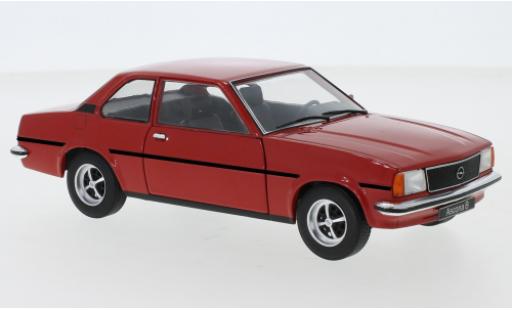 Modelauto Opel Ascona B Base B rood 1/24 WhiteBox