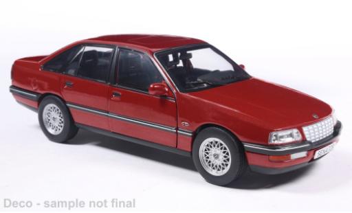 Modelauto Opel Senator B rood 1987 1/24 WhiteBox