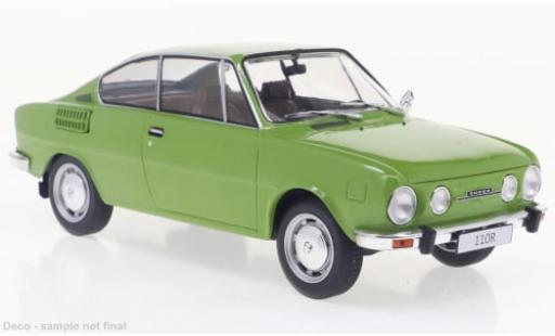 Modelauto Skoda 110 R groen 1970 1/24 WhiteBox