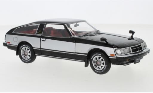 Modelauto Toyota Celica XX zwart/grijs RHD 1978 1/24 WhiteBox