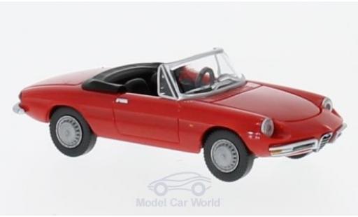 Modelauto Alfa Romeo Spider veloce rood 1/87 Wiking