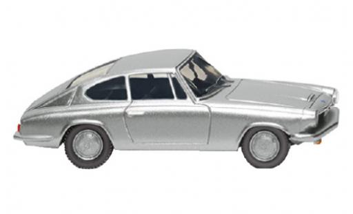 Modelauto Bmw 1600 GT Coupe grijs 1967 1/87 Wiking