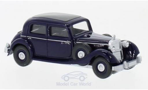 Modelauto Mercedes 260 Base D blauw 1/87 Wiking