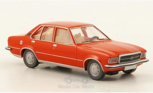 Modelauto Opel Rekord D rood 1/87 Wiking